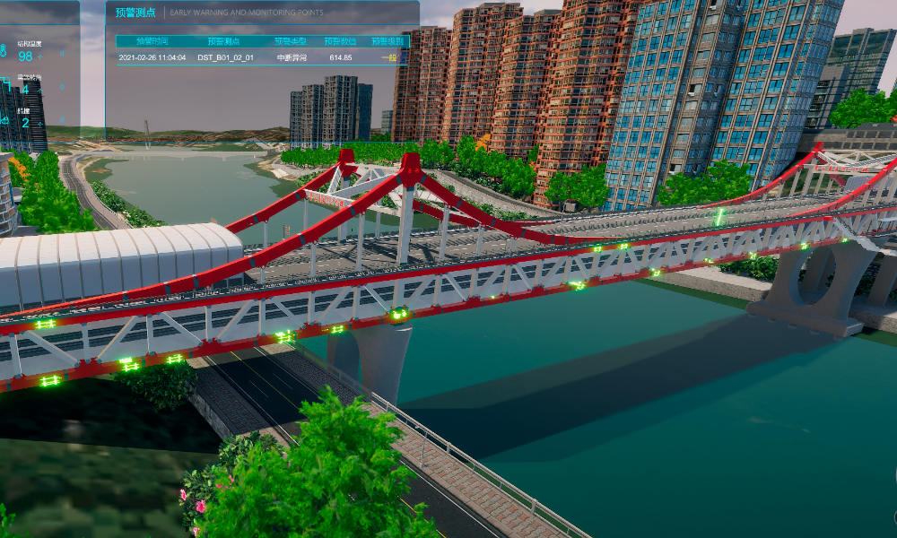 城市大型桥隧集群工程智能运维平台