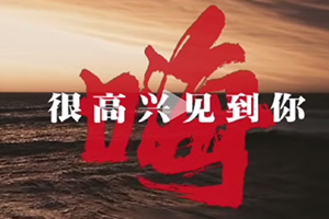 嗨，很高兴见到你