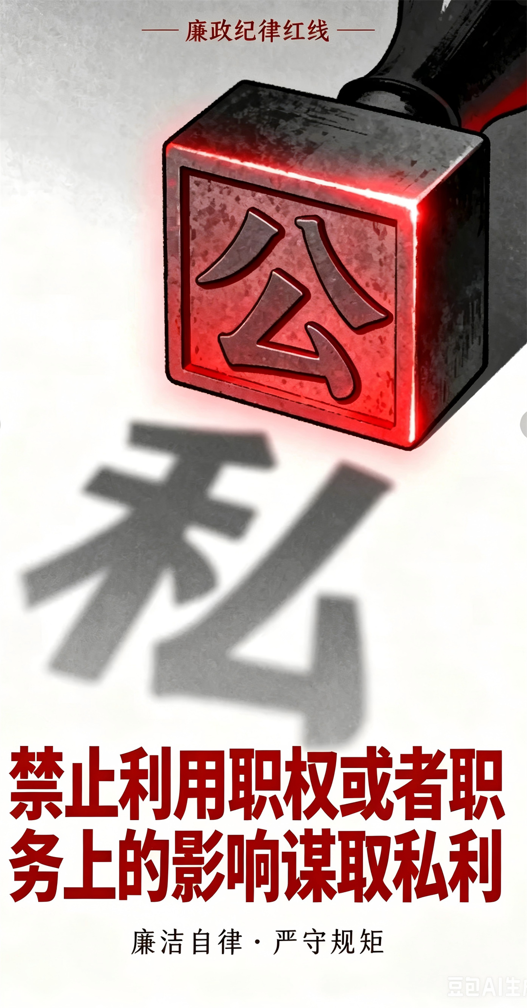 1.《廉洁自律,公私分明》 卜华东(招商设计) 1.《廉洁自律,公私分明》 卜华东(招商设计)